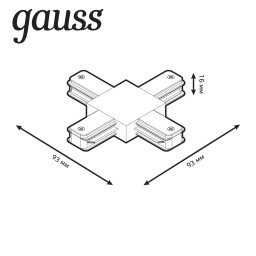 Коннектор Gauss TR112