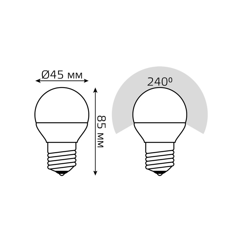 Светодиодная лампа Gauss 53232