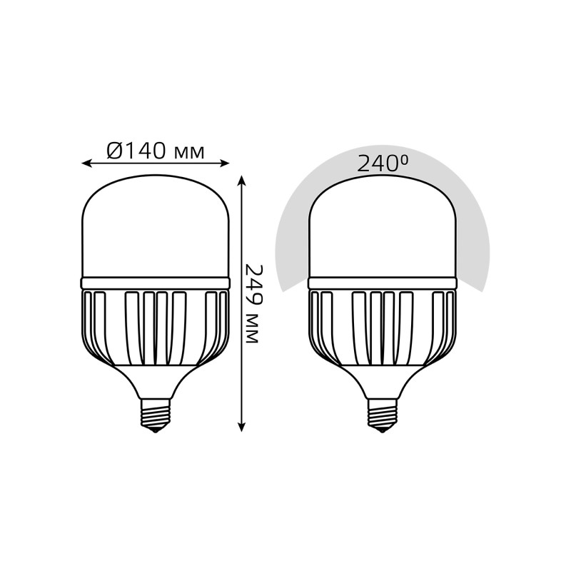 Светодиодная лампа Gauss 60428