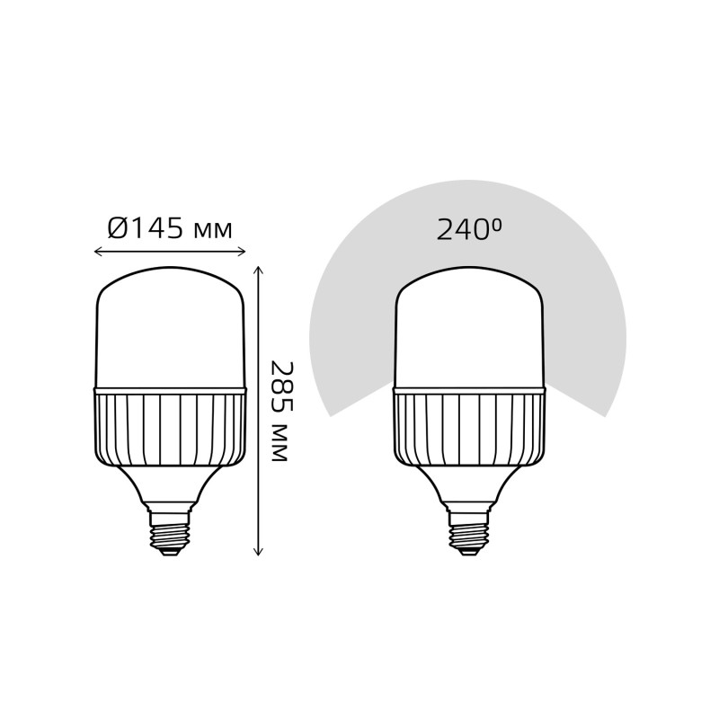 Светодиодная лампа Gauss 63430