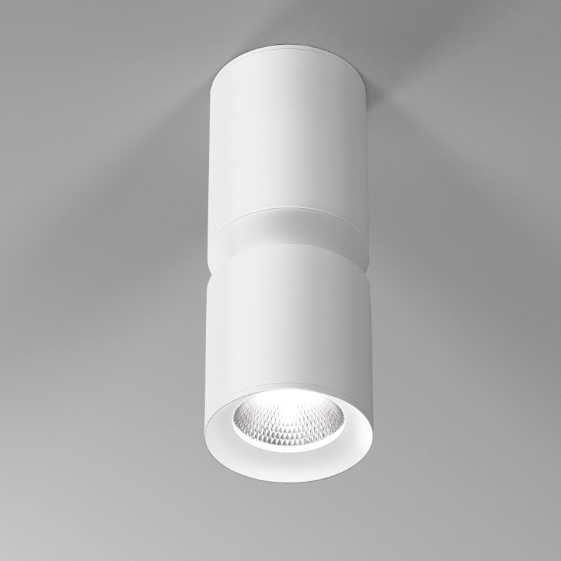 Накладной светильник Elektrostandard 25048/LED 12W 4000К белый потолочный светильник citilux белый багет