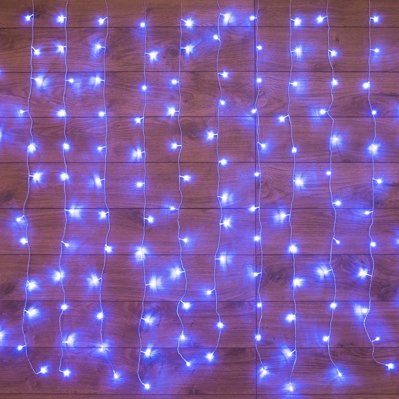 Светодиодный занавес Neon-Night 235-053 гирлянда айсикл бахромасветодиодная 3 2х0 9 м с эффектом мерцания 120 led провод каучук теплое белое свечение neon night