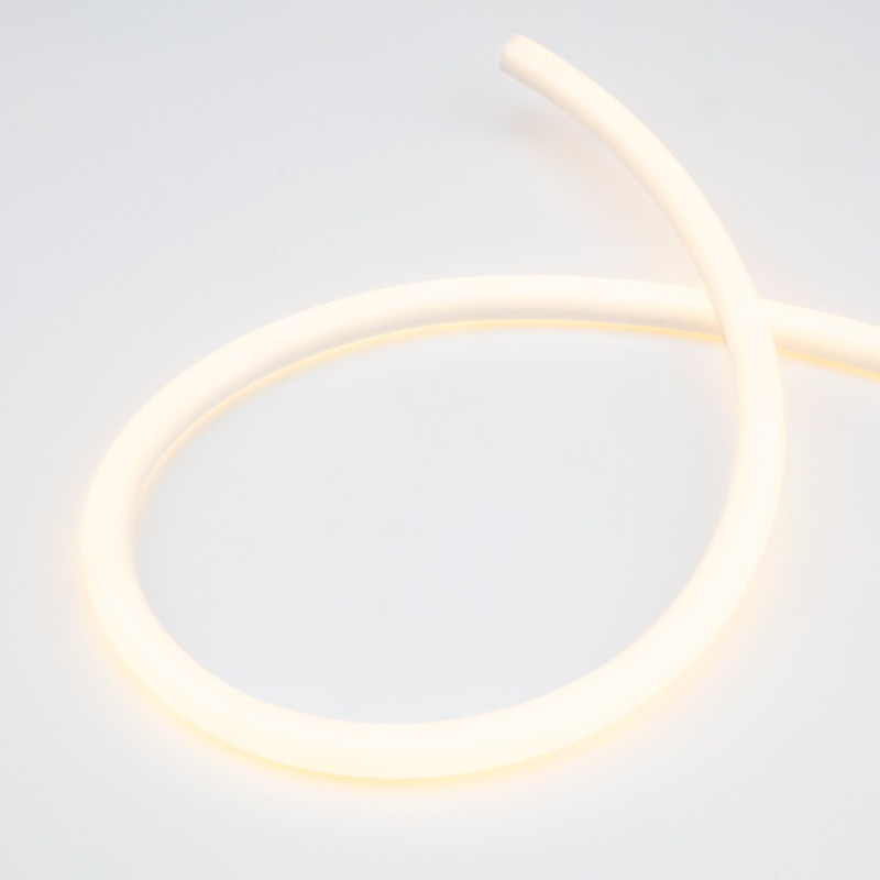 Гибкий неон LED 360 (круглый), теплый белый, бухта 50 м Neon-Night 131-316 круглый гибкий неон elektrostandard