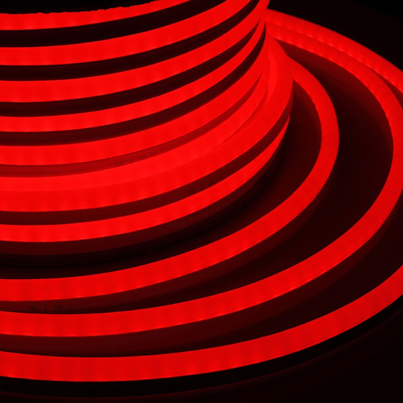 Гибкий Неон DIP 12x26мм - красный, бухта 50м Neon-Night 131-012 коннектор гибкий imex трек 1 bk il 0010 2147