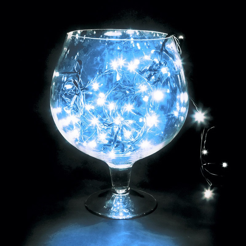 Светодиодная гирлянда Neon-Night 303-153 декоративный led фонарь с эффектом снегопада и подсветкой санта клаус usb теплое белое свечение neon night