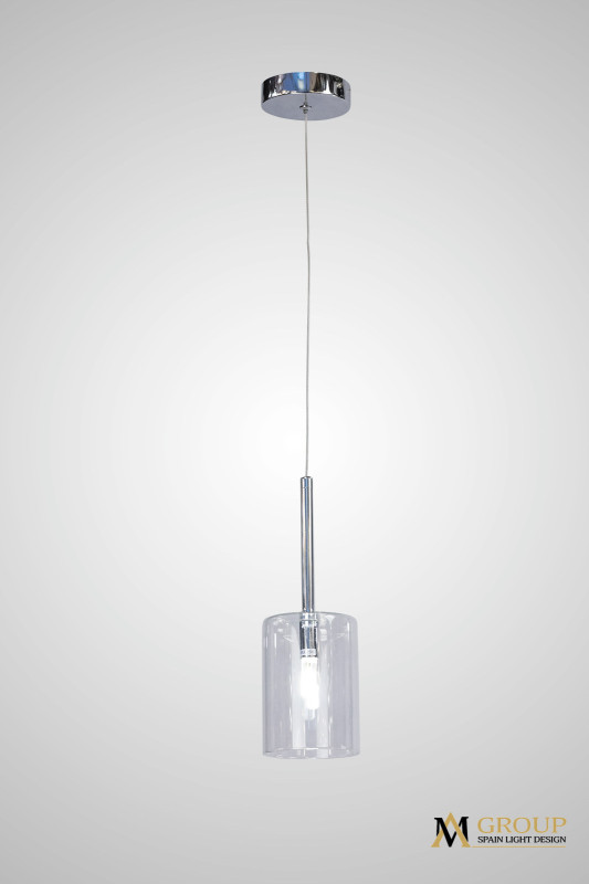 Подвесной светильник AM Group AM355-D100 CLEAR, цвет прозрачный - фото 1