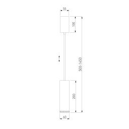 Подвесной светильник Elektrostandard 50244 LED 9W 4200K золото