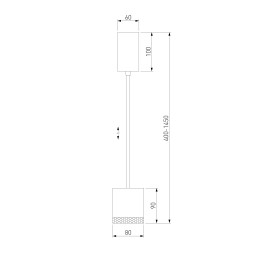 Подвесной светильник Elektrostandard 50243 LED 12W 4200K чёрный