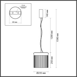 Подвесной светильник Odeon Light 5047/20L