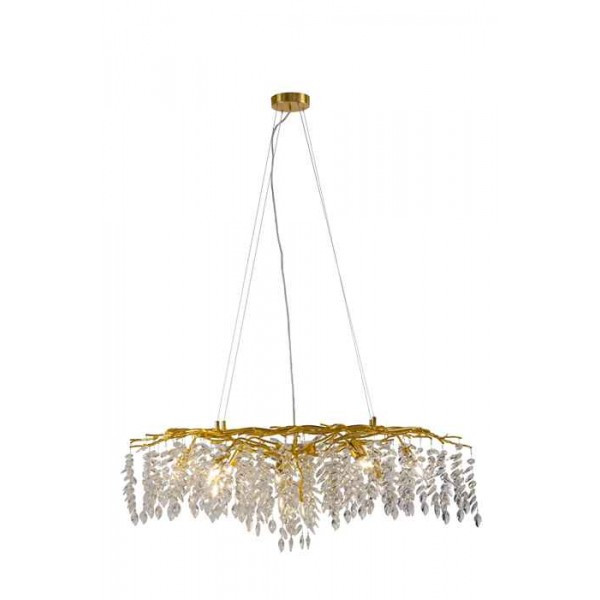 Подвесная люстра AM Group LEAF FALL L1200 GOLD 103604₽