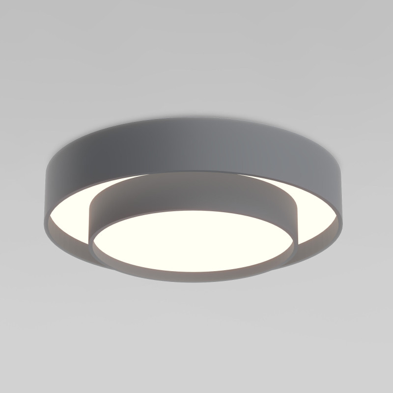 Накладной светильник Eurosvet 90330/2 серый накладной светильник eurosvet 2961 3 хром серый