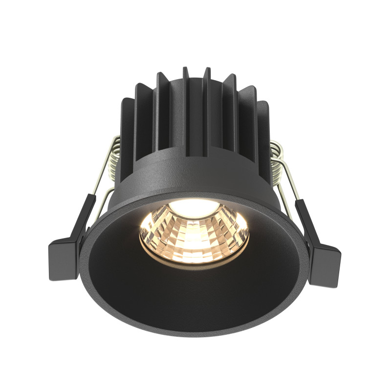 Встраиваемый светильник Maytoni Technical DL058-7W3K-B светильник на шине maytoni technical tr019 2 10w3k mg