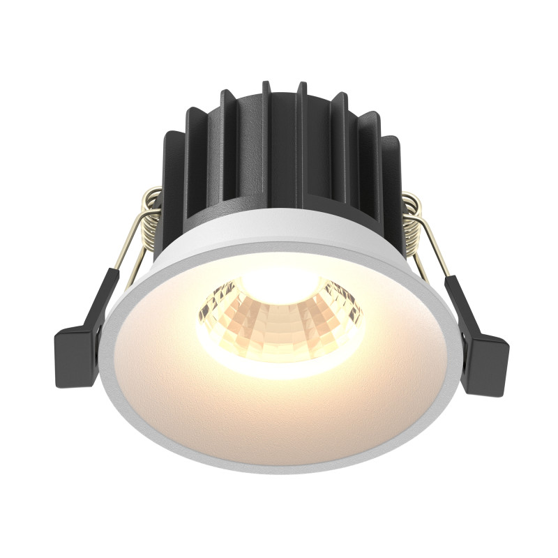 Встраиваемый светильник Maytoni Technical DL058-12W3K-W встраиваемый светильник maytoni technical dl024 12w3k b
