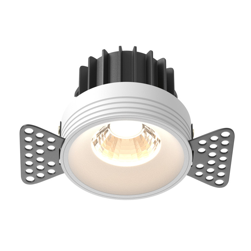 цена Встраиваемый светильник Maytoni Technical DL058-12W3K-TRS-W