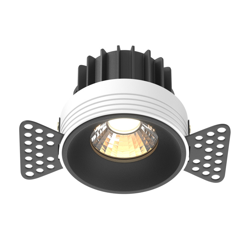 Встраиваемый светильник Maytoni Technical DL058-12W3K-TRS-B трековый светильник technical tr017 2 10w3k b