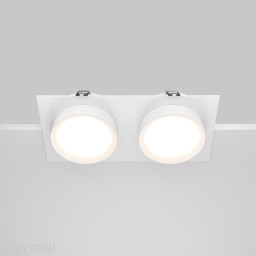 Встраиваемый светильник Maytoni Technical DL086-02-GX53-SQ-W