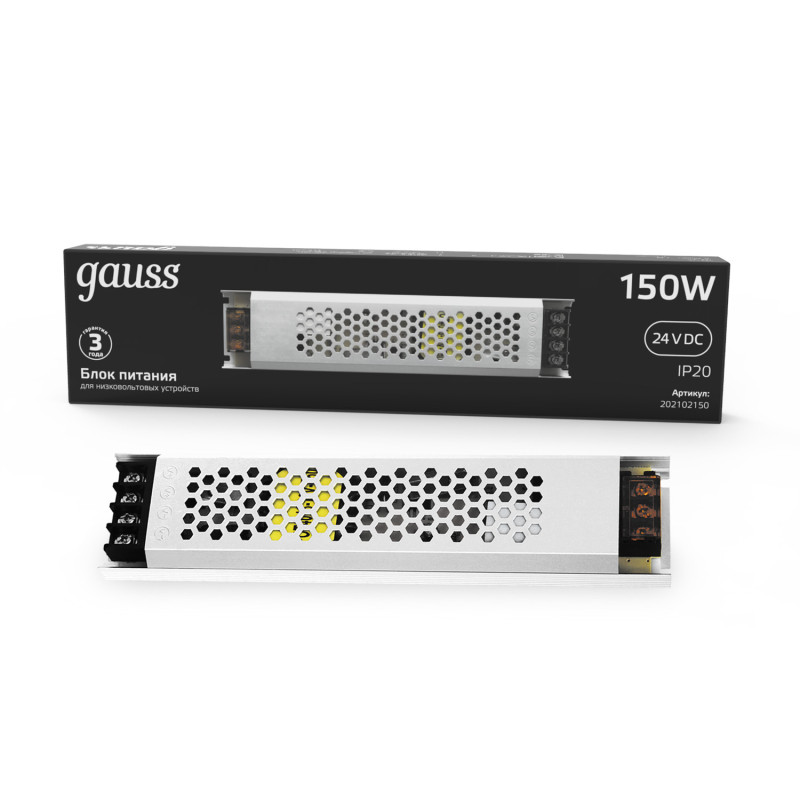 Блок питания Gauss 202102150 адаптер питания gauss tr140