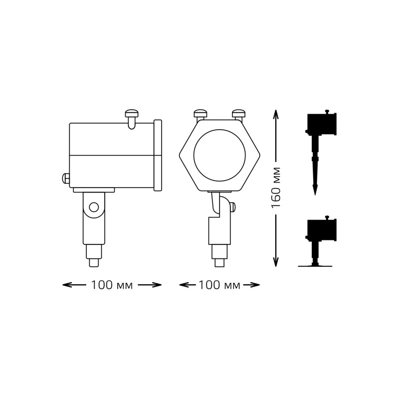 LED проектор Gauss HL090