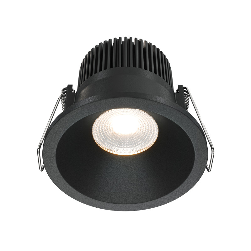 Влагозащищенный светильник Maytoni Technical DL034-01-06W3K-B светильник alt ray zoom r52 8w warm3000 dg 10 40 deg 230v arlight ip67 металл 3 года