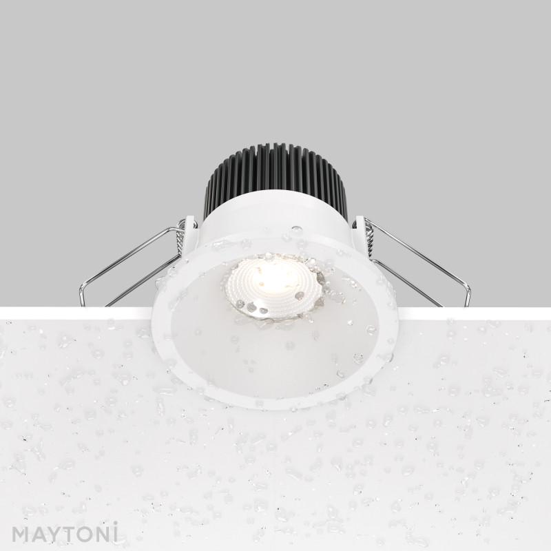 Влагозащищенный светильник Maytoni Technical DL034-01-06W4K-D-W