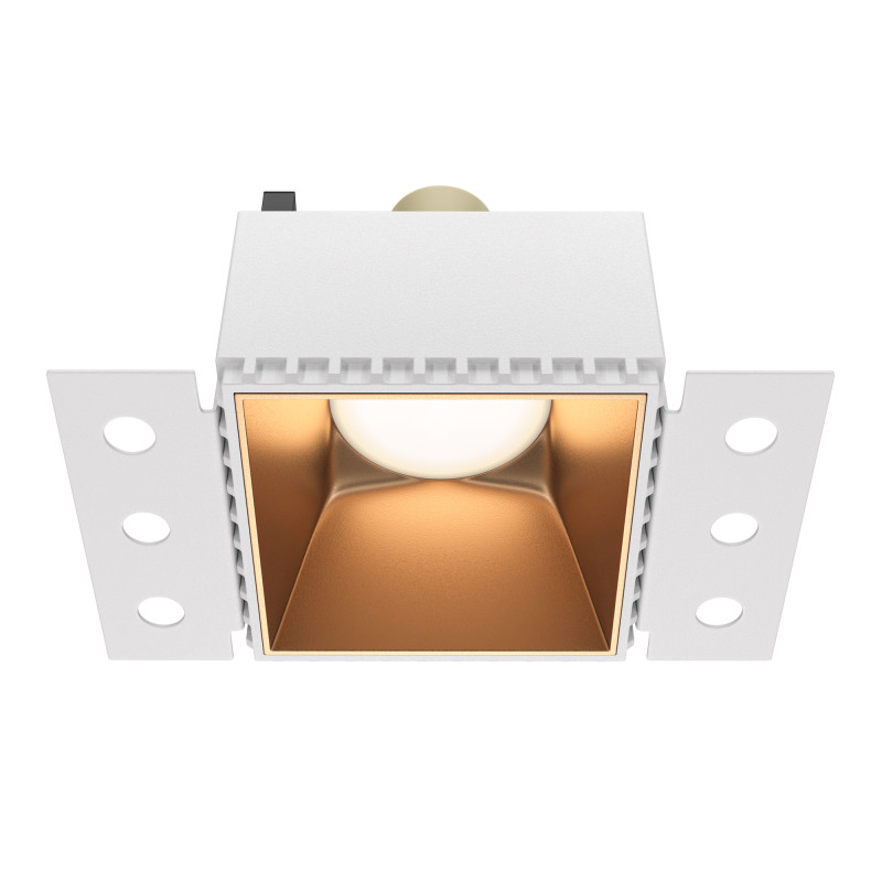 Встраиваемый светильник Maytoni Technical DL051-01-GU10-SQ-WMG