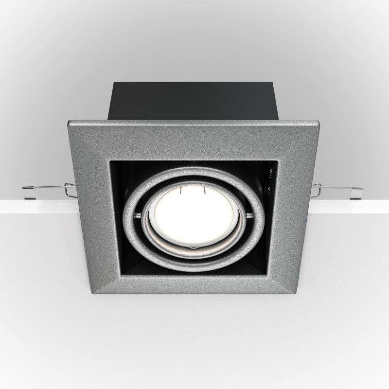 Встраиваемый светильник Maytoni Technical DL008-2-01-S встраиваемый светильник maytoni technical dl008 2 02 b