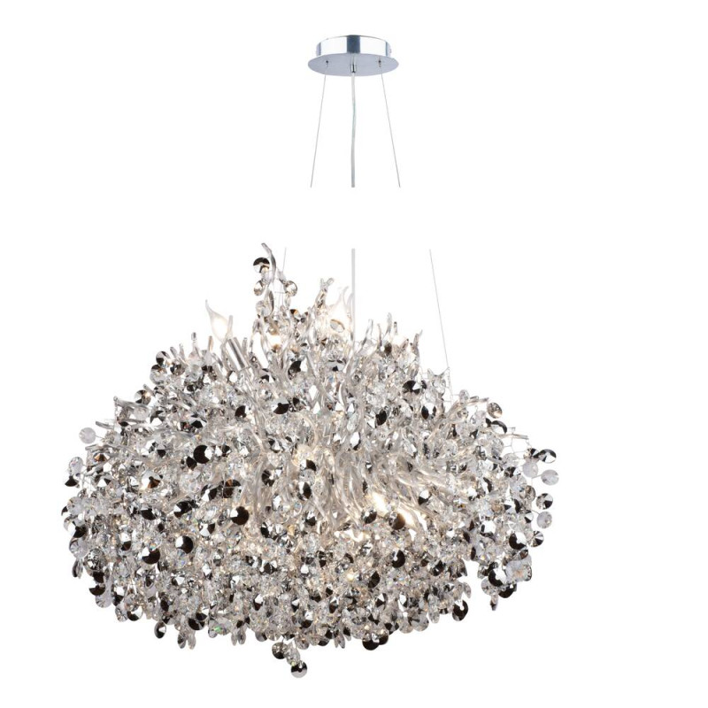 Подвесная люстра AM Group FACETED SP21 SILVER 221249₽