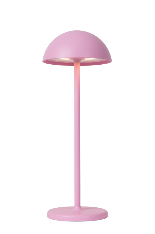 Детская настольная лампа LUCIDE 15500/02/66 сумка детская зайка на клапане голубой розовый 15х4х12 см