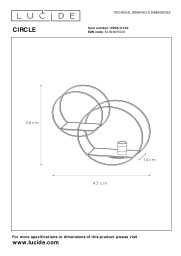 Бра LUCIDE 21225/01/30