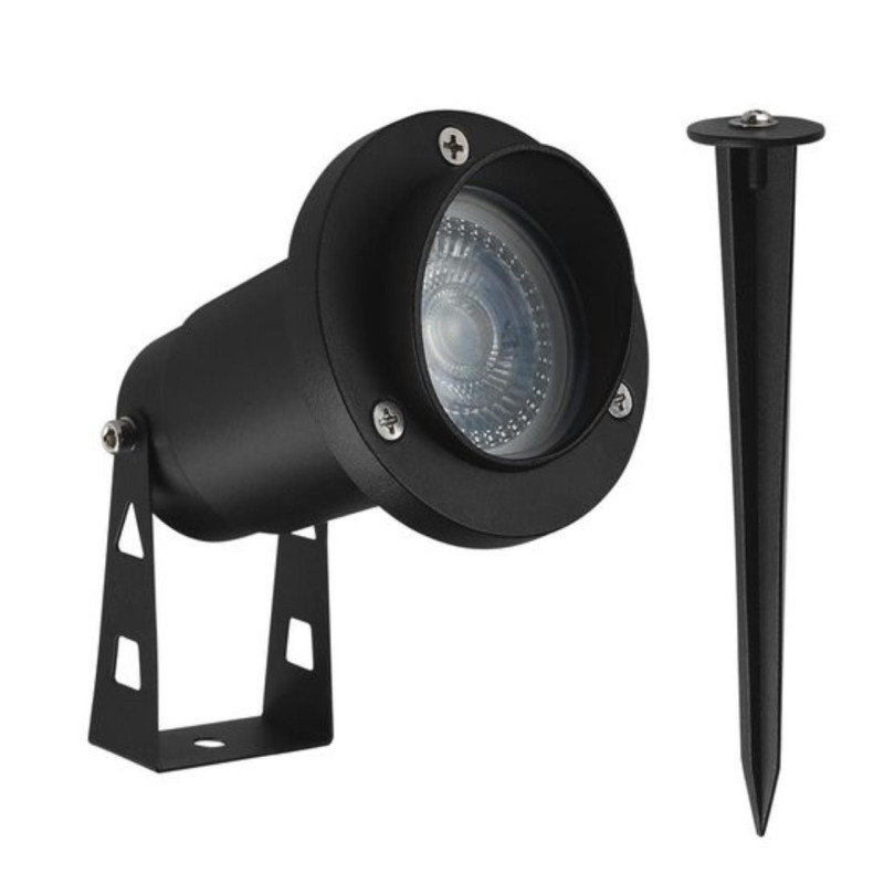 Грунтовый светильник ARTE Lamp A1522IN-1BK, цвет черный