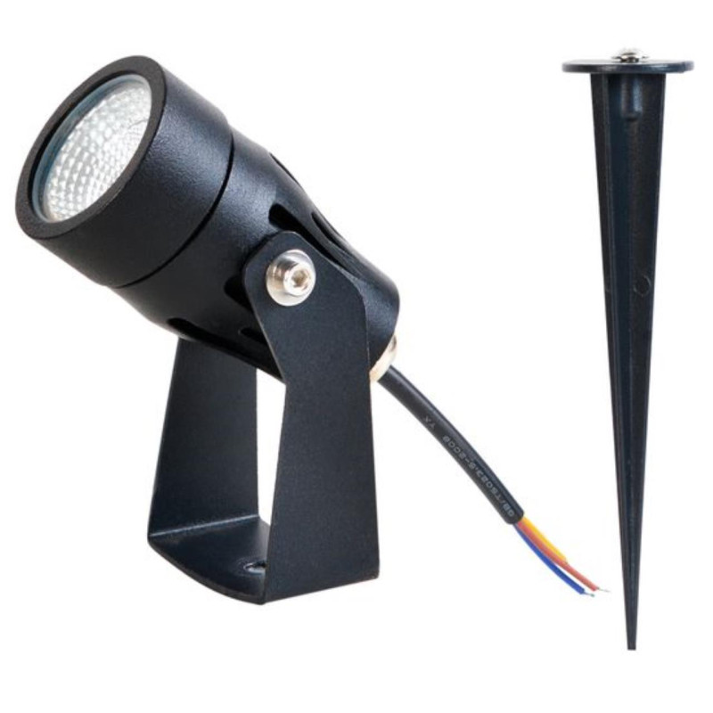 Грунтовый светильник ARTE Lamp A4705IN-1BK, цвет черный