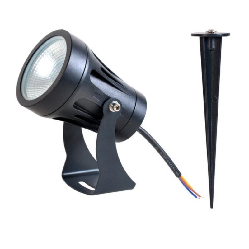 Грунтовый светильник ARTE Lamp A4715IN-1BK, цвет черный
