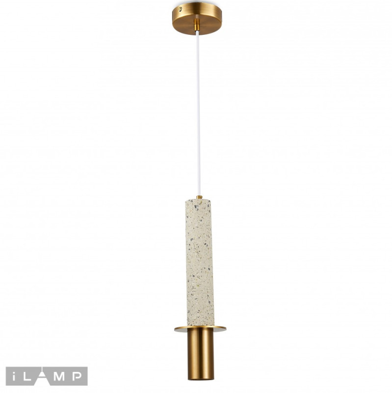 Подвесной светильник iLamp 10706-1 WH-BR настенный светильник ilamp tribeca 097b 3 matt bronze