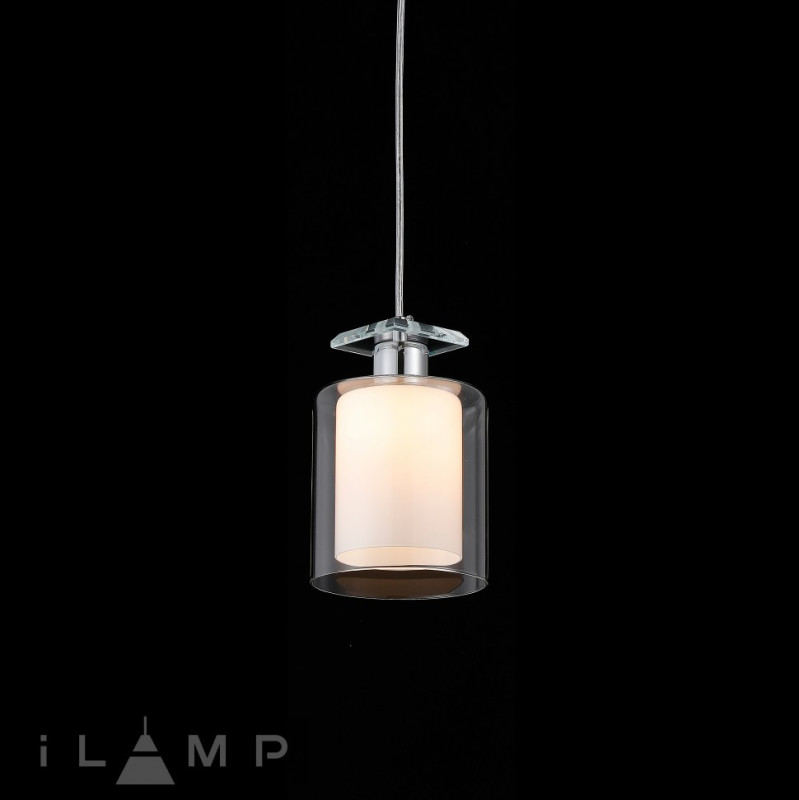 Подвесной светильник iLamp RM6201-1P CR+CL настенный светильник ilamp tribeca 097b 3 matt bronze