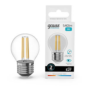Светодиодная лампа Gauss 52228 фильтр для очистителя воздуха gauss guard gr021