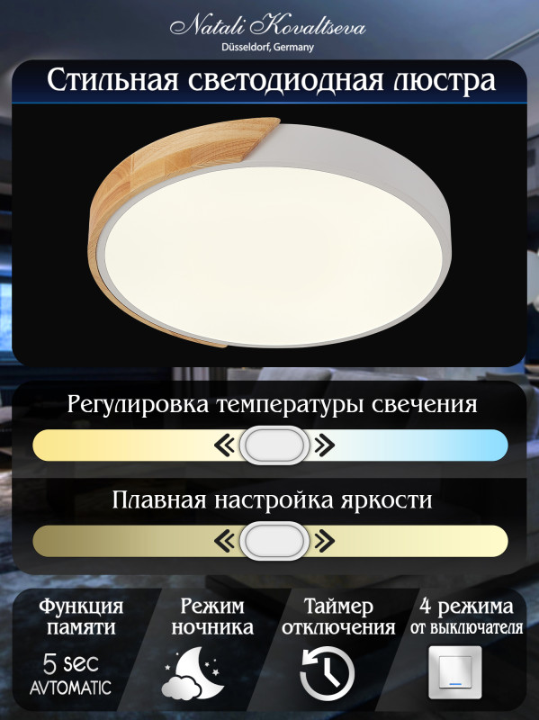 Накладной светильник Natali Kovaltseva LED LAMPS 81181