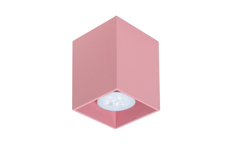 Детский точечный светильник TopDecor Tubo8 SQ P1 27 горшок детский розовый перламутр