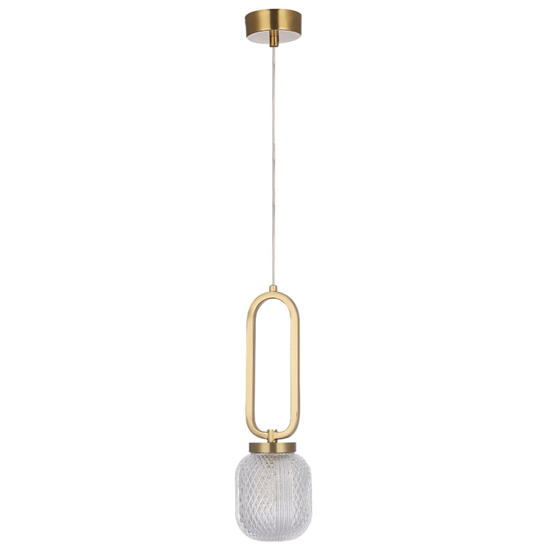 Подвесной светильник Crystal Lux CAROLINA SP1 V2 BRASS бра crystal lux casa ap2 brass