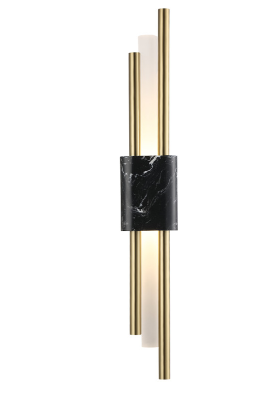Бра Crystal Lux CARTA AP6W LED BLACK/BRASS бра crystal lux gloria ap1 brass