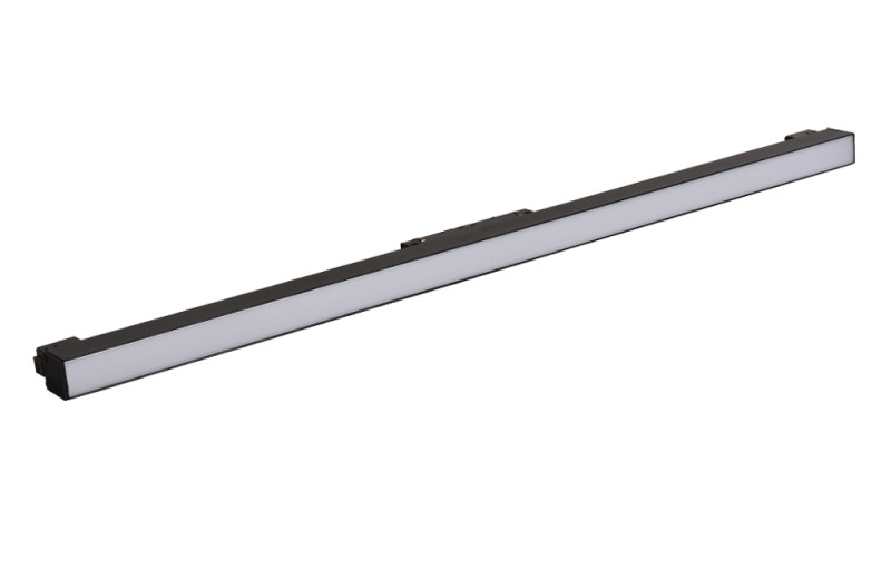 потолочный светильник crystal lux clt 130cw bl белый черный Светильник на шине Crystal Lux CLT 0.33 001 20W BL M4000K