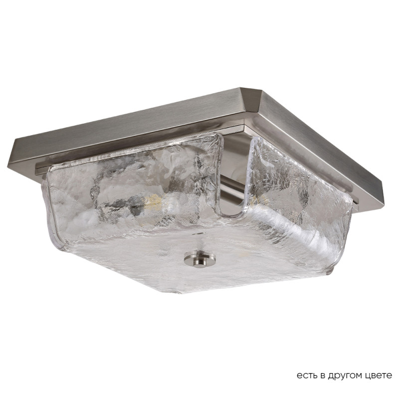 Накладной светильник Crystal Lux DAMIAN PL4 NICKEL serein polished nickel white glass потолочный накладной светильник m