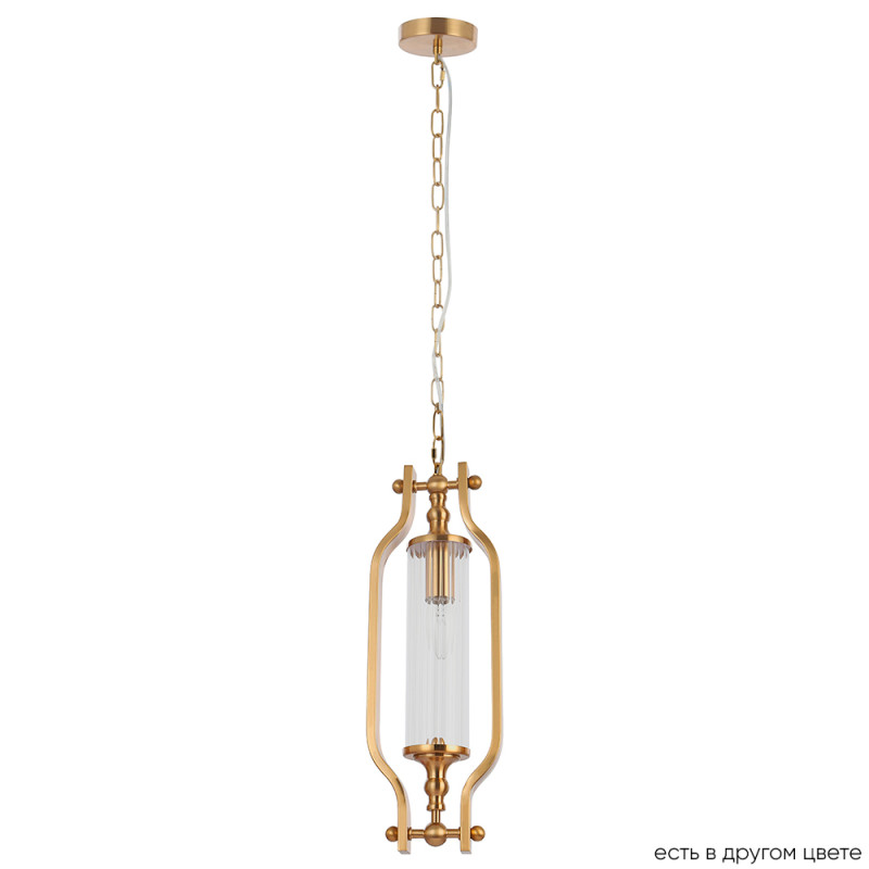Подвесной светильник Crystal Lux TOMAS SP1 BRASS подвесной светильник crystal lux angelina sp1 brass прозрачный латунь