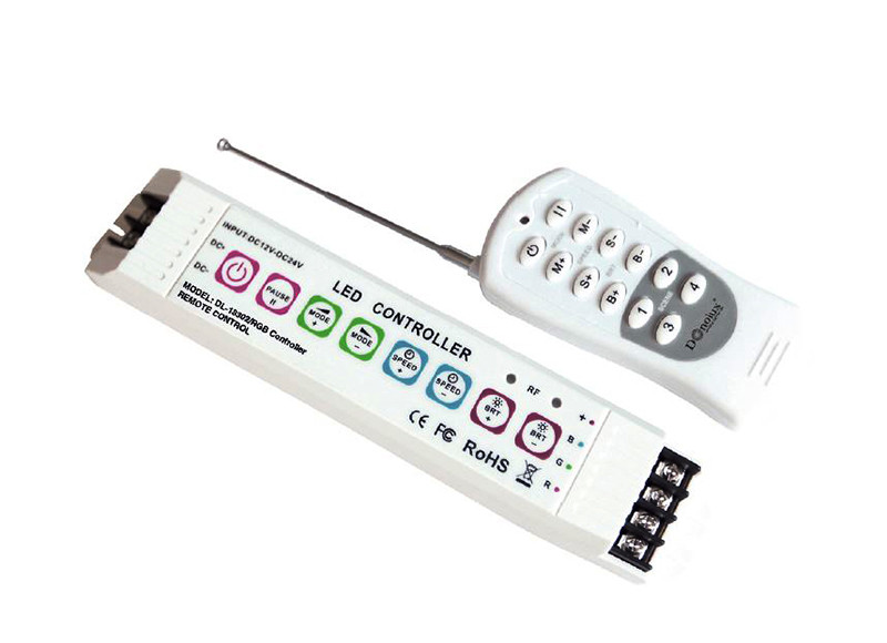 Контроллер Donolux DL-18302/RGB Controller fut089 b 8 zone rgb cct remote controller