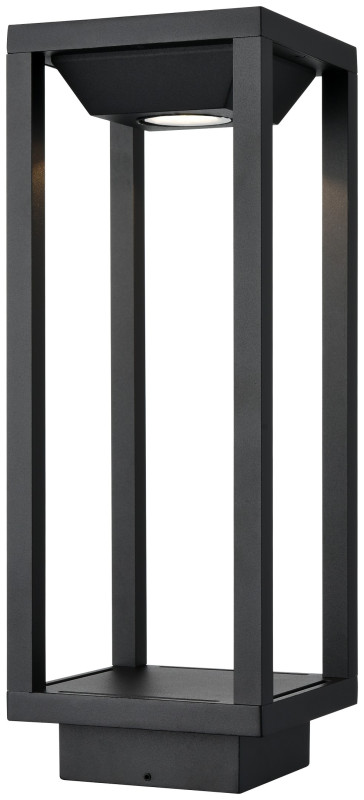 Садово-парковый светильник WERTMARK WE902.01.025, цвет черный
