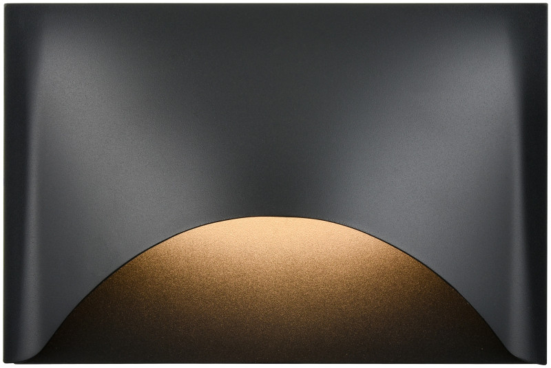 Светильник настенный WERTMARK WE932.01.021, цвет черный - фото 1