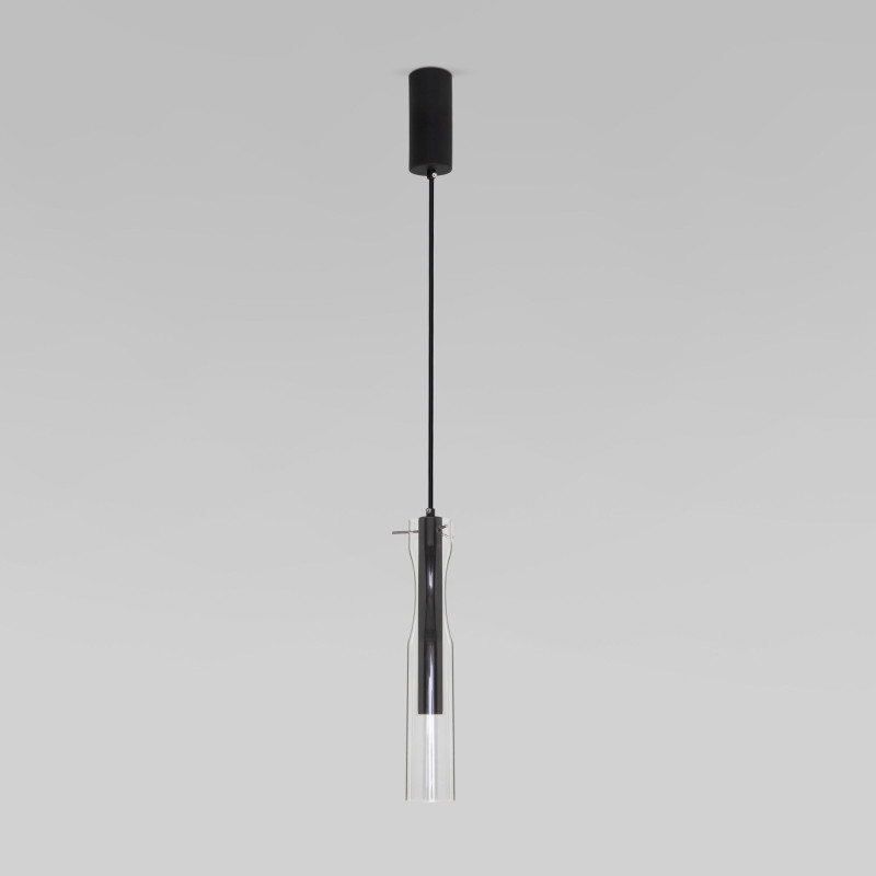 Подвесной светильник Eurosvet 50254/1 LED черный подвесной светильник eurosvet 50257 3 led черный