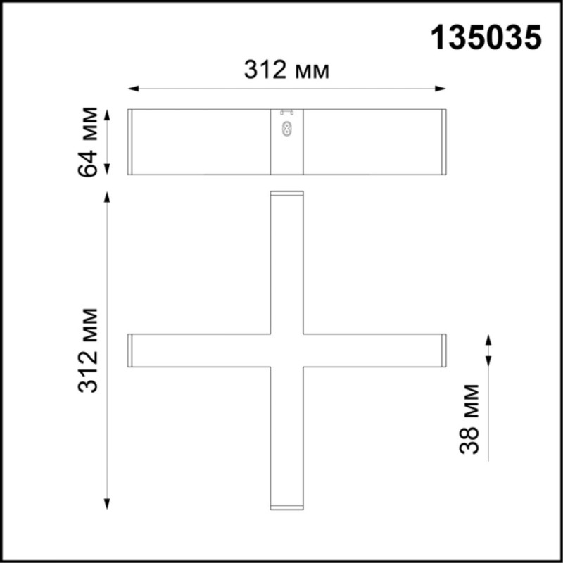 Коннектор Novotech 135035