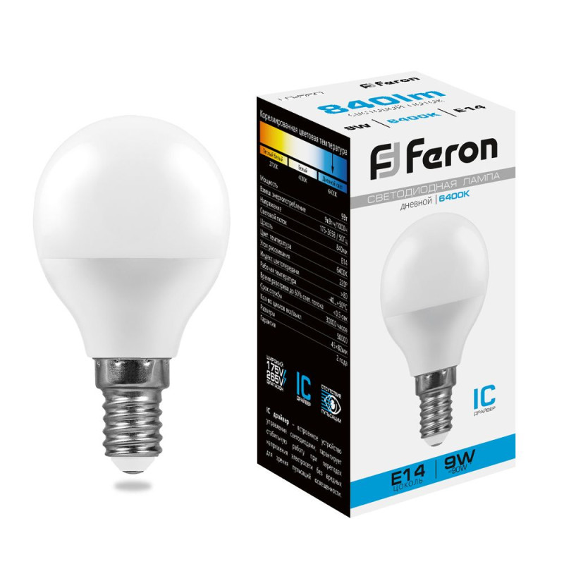 Светодиодная лампа Feron 25803