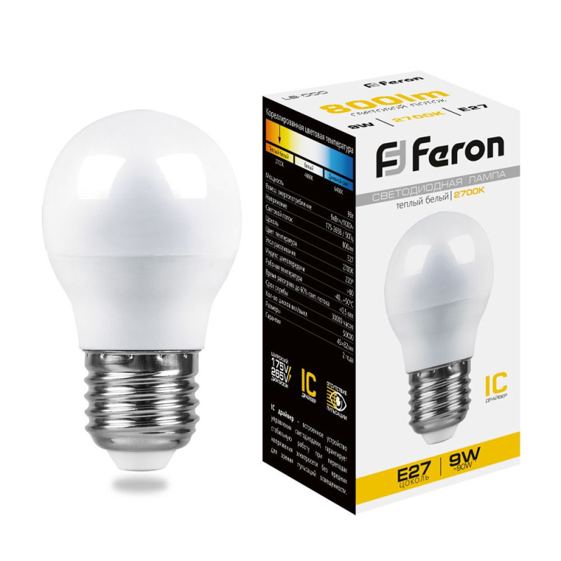 Светодиодная лампа Feron 25804