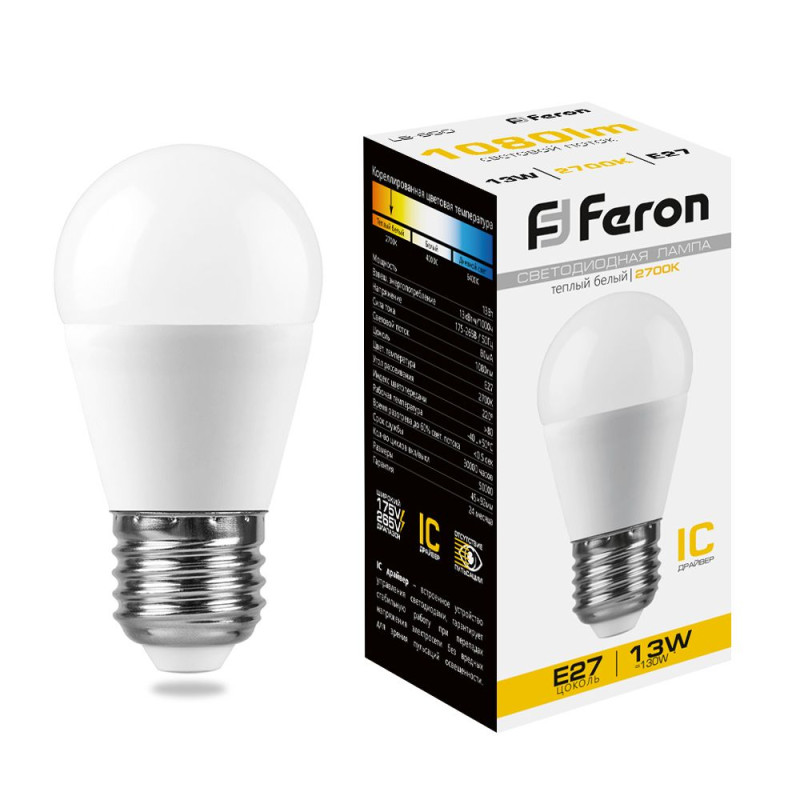Светодиодная лампа Feron 38104